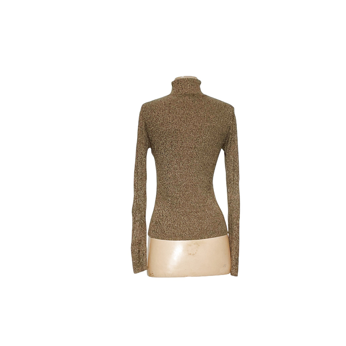 LOFT Beige Silk Pullover Sweater - Women's M