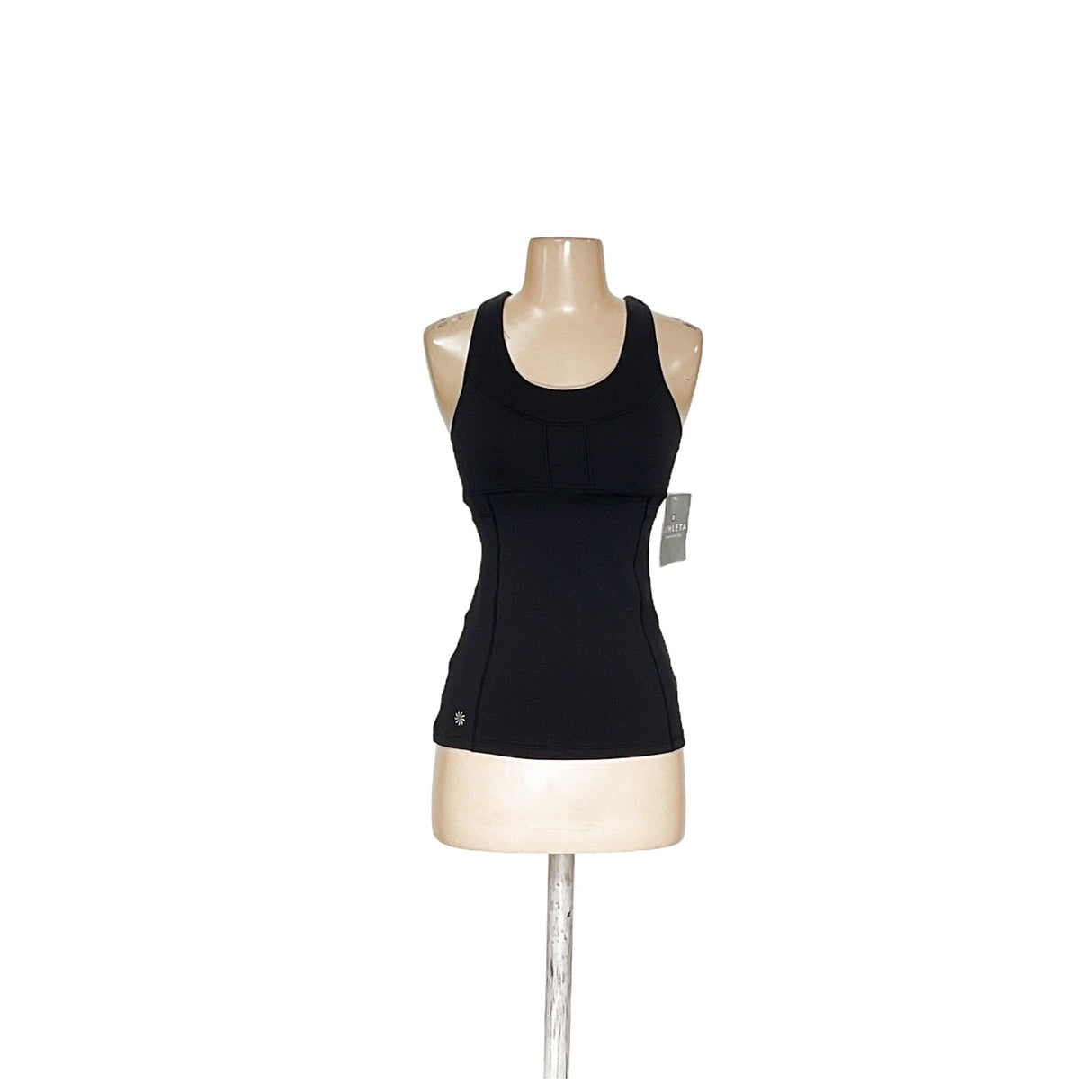 Athleta Black Activewear Top - Women's XXS