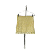 Zara Yellow Mini Skirt - Size S