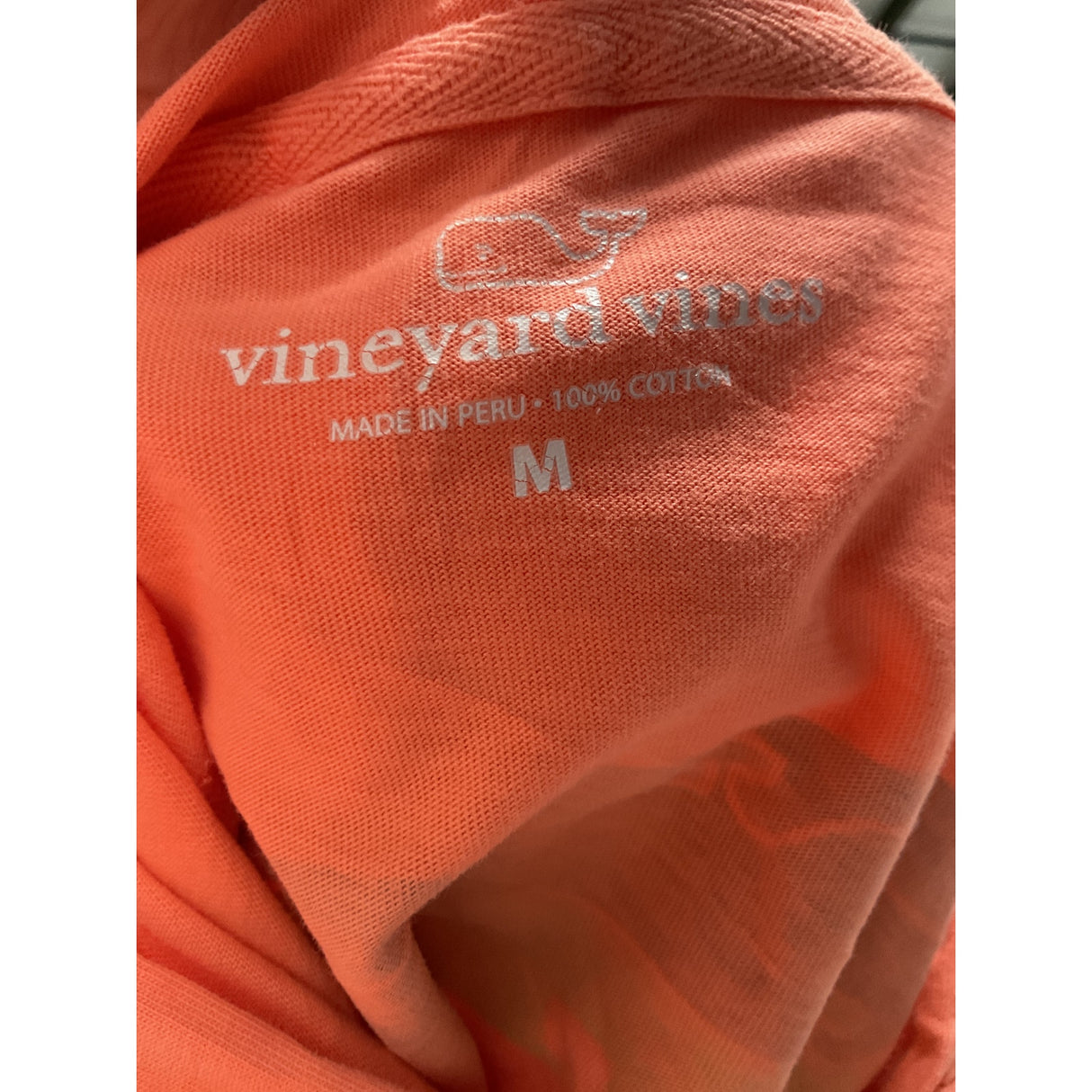 Men's Vineyard Vines Orange Cotton Activewear Top