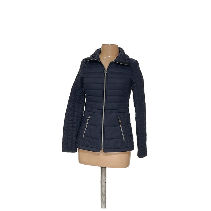 GUESS Blue Women's Quilted Jacket - Size XS