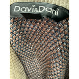 Davi & Dani Beige Plus Size Jacket