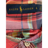 Ralph Lauren Multicolor Plaid Canvas Shirt