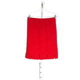 Kasper Red Mini Skirt