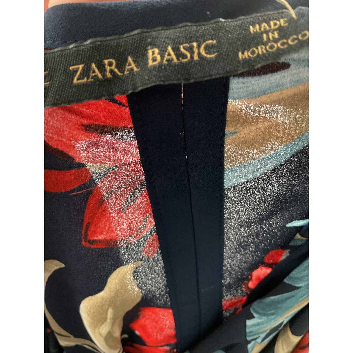 ZARA Multicolor Plus Size Blouse