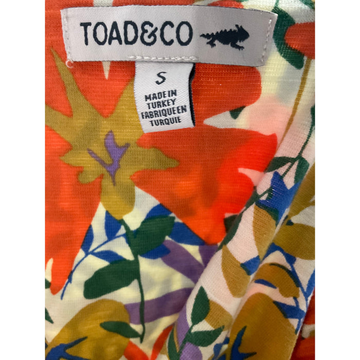 TOAD&CO Multicolor Midi A-Line Dress