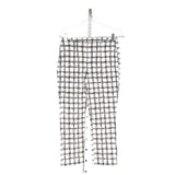 Chico's White Plaid Capri Pants - Size 000