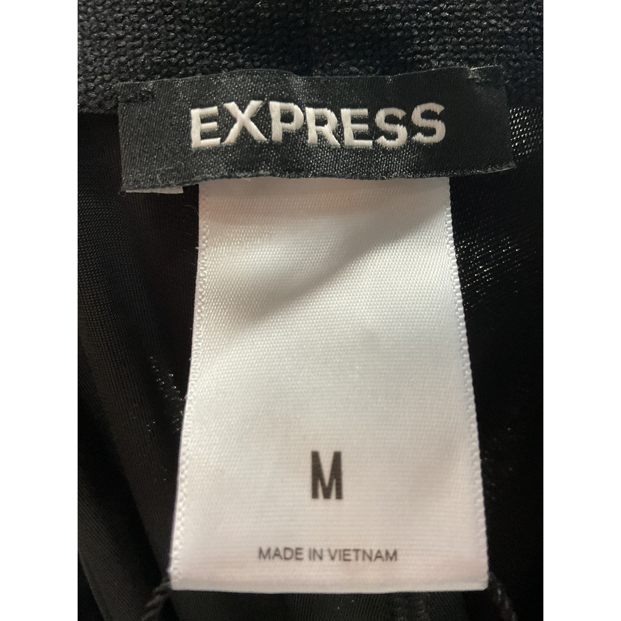 Express Black Velvet Leggings - Women's M