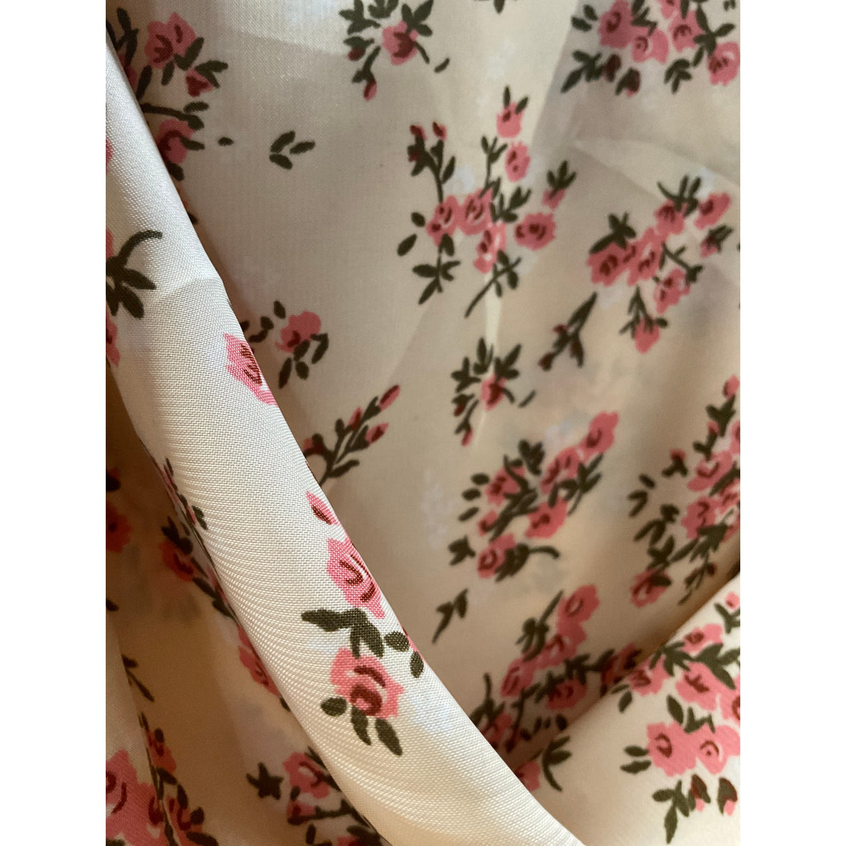 ZARA Spring/Summer Floral Satin Blouse