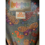 Lularoe Multicolor Butterfly Print Blouse - XS