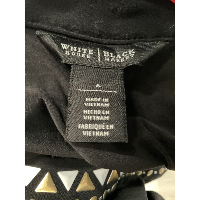 WHBM Black Blouson Dress - Size S