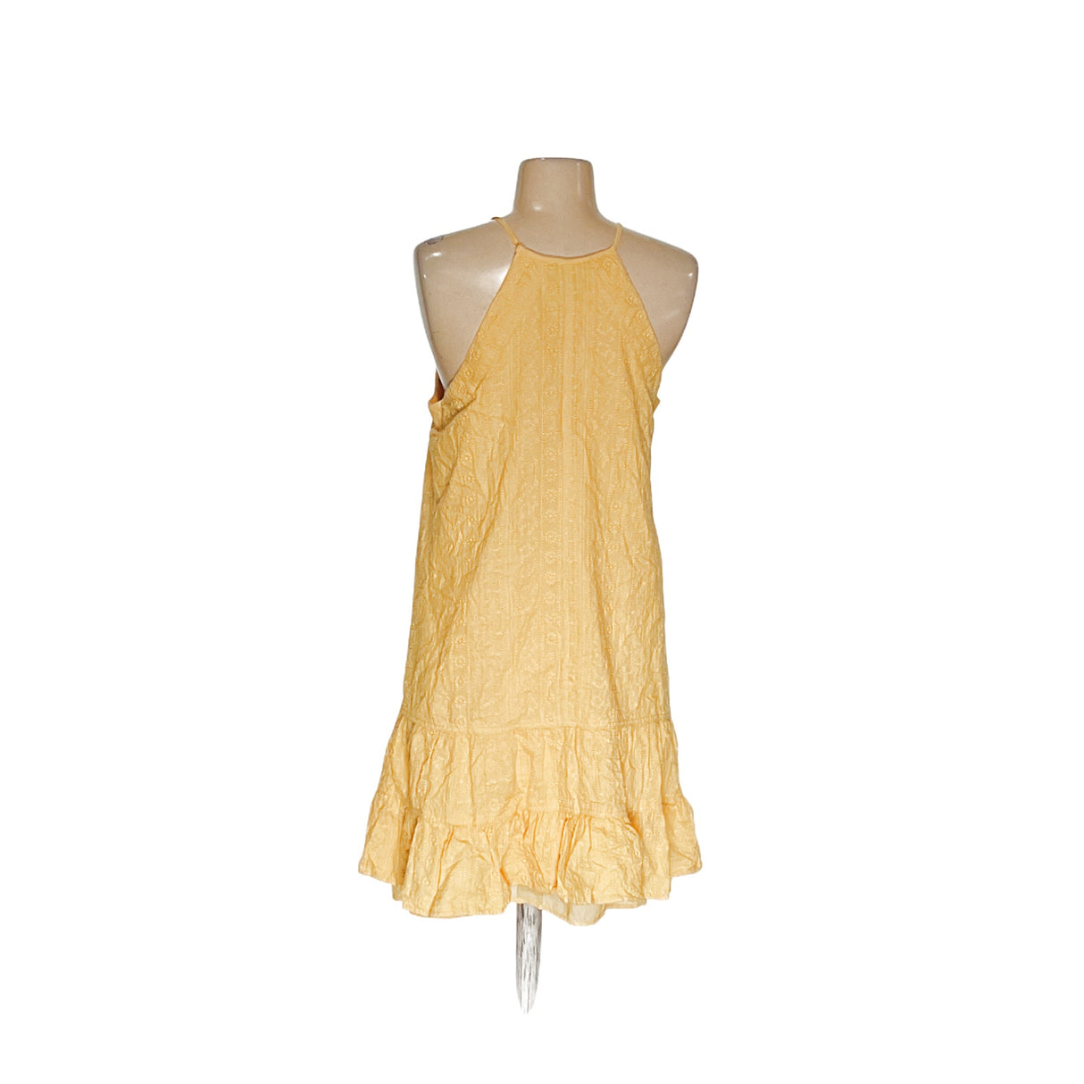 CeCe Yellow Cotton Shift Dress - Size 10