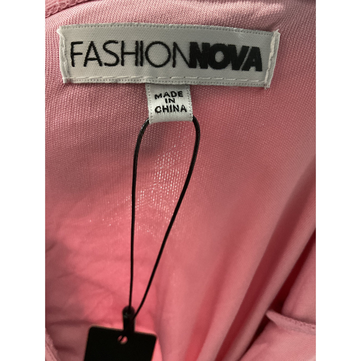 Fashion Nova Pink Bodycon Midi Dress XL