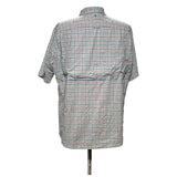 Peter Millar Plaid Short Sleeve Button-Up