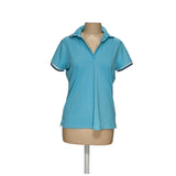 Ralph by Ralph Lauren Women's Blue Polo, Size L