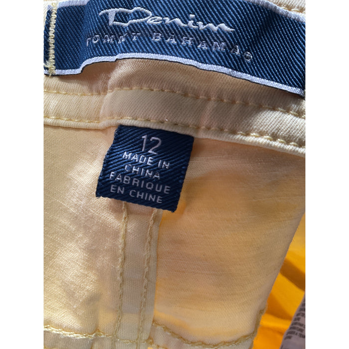 Tommy Bahama Capri Pants - Yellow, Size 12