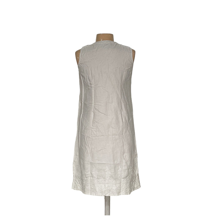 J.JILL White Shift Midi Dress - Size S