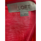 LOFT Pink Long Maxi Dress - Size L