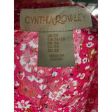 Cynthia Rowley Pink 2X Plus Size Blouse