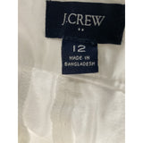 J. Crew Cream Bermuda Shorts Size 12