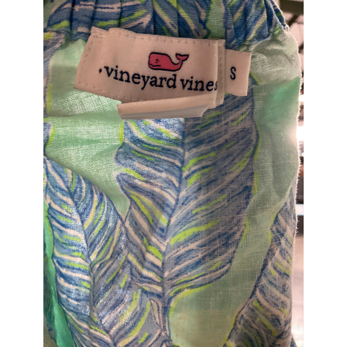 Vineyard Vines Multicolor Linen Blouse