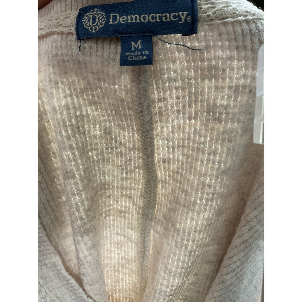 Democracy Cream Sweater