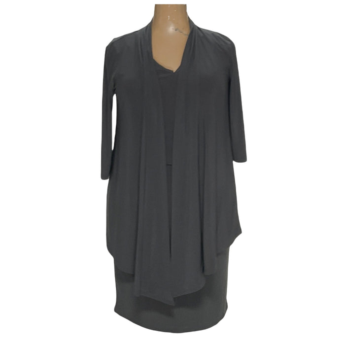 Jones NY Gray Shift Dress - Size 12