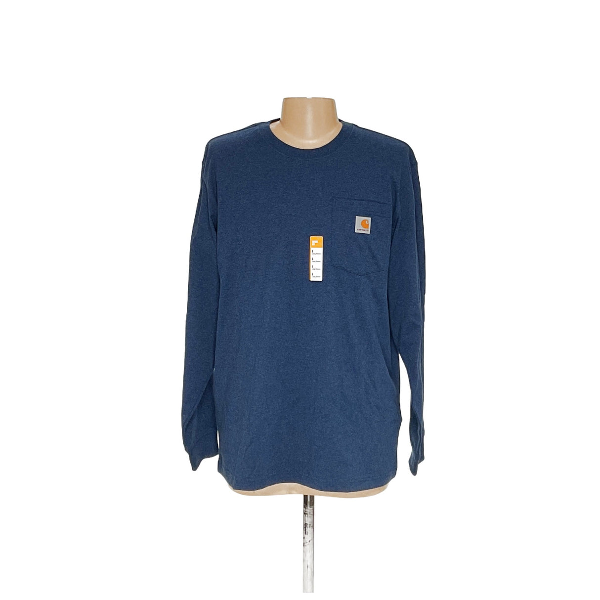 Carhartt Blue Cotton Sweatshirt