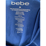 BEBE Blue Polyester Blouse Size M