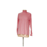 Lands' End Pink Women's Cotton Sweater - M