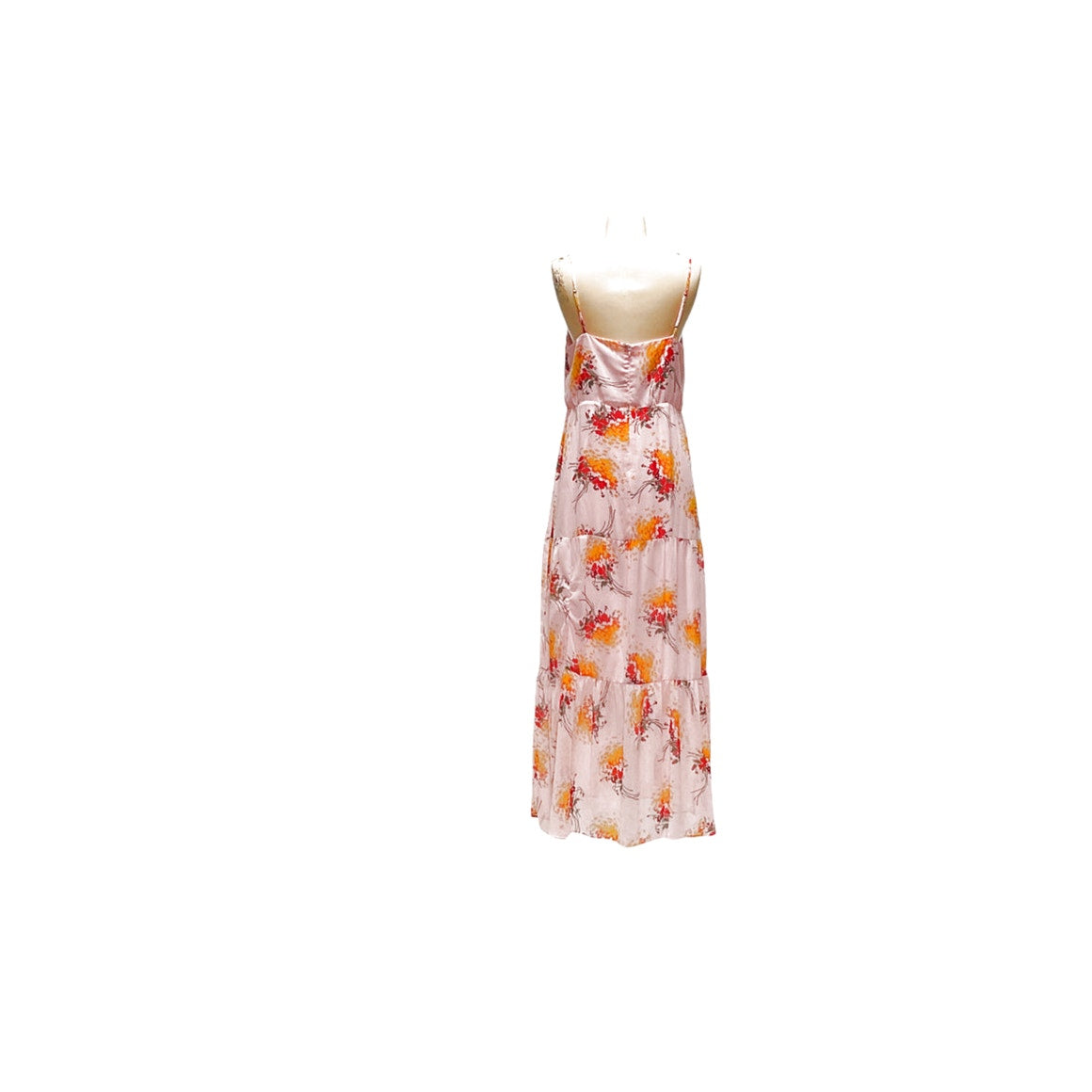 J. Crew Pink Floral Wrap Dress - Size 8