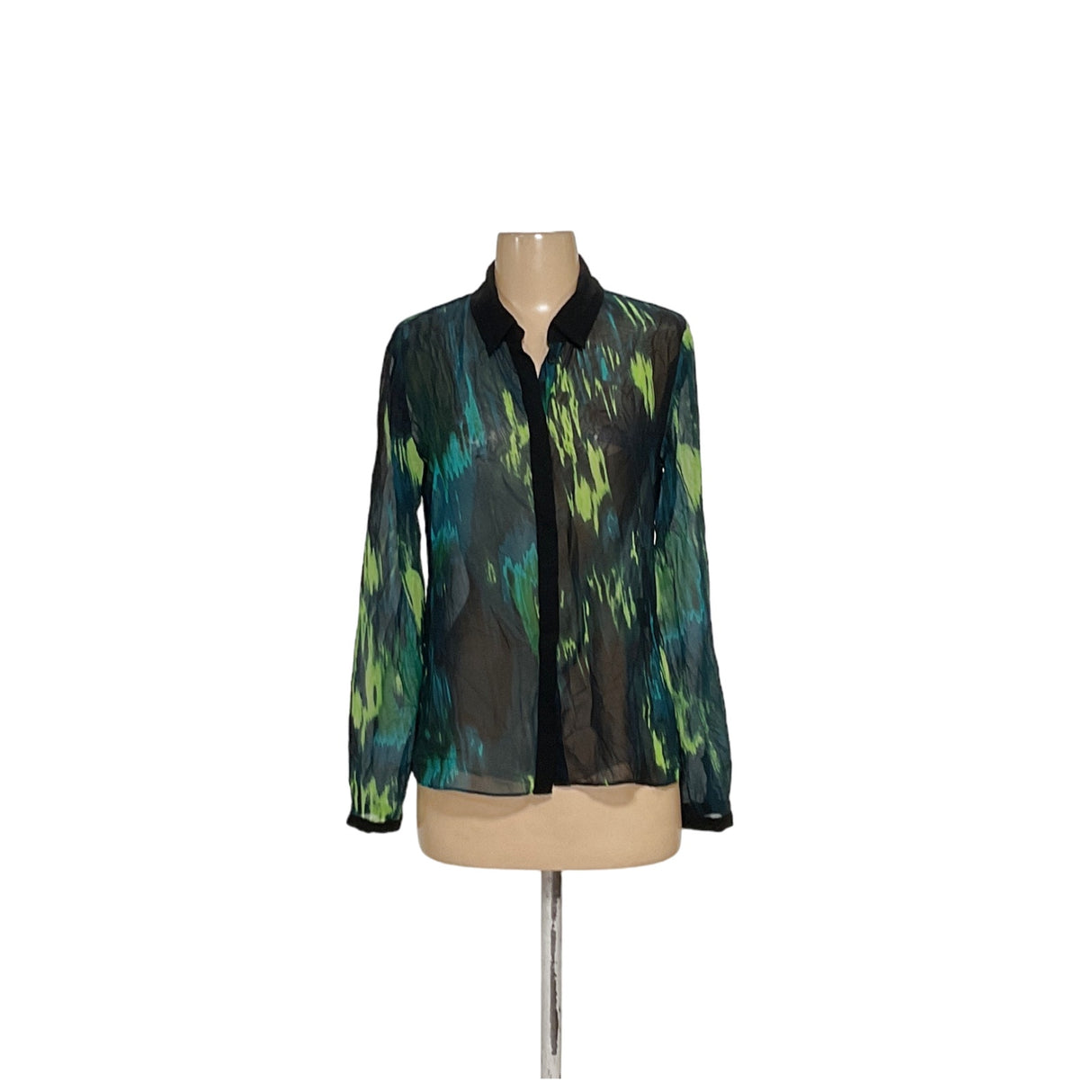 Tahari Multicolor Button-Up | Women's M