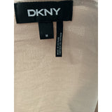 DKNY Beige Polyester Blouse (Women's M)