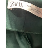 Green ZARA Women's Ankle Pants XS