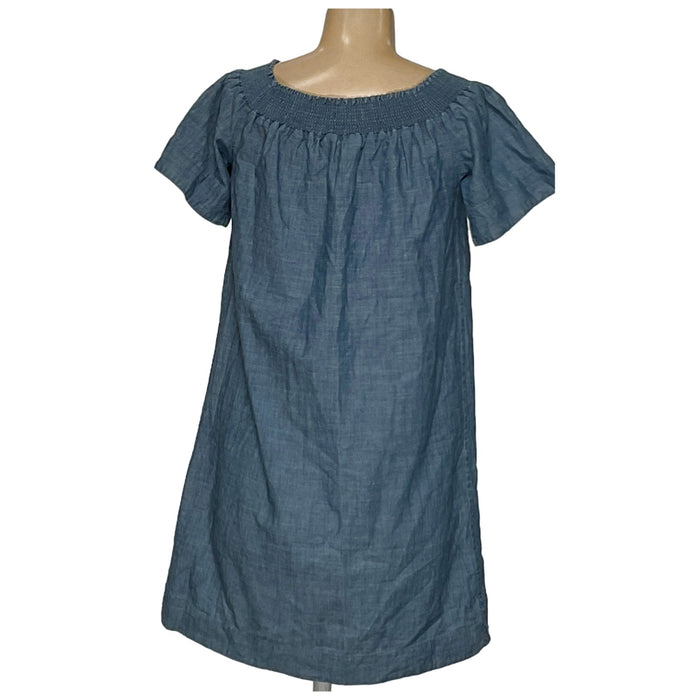 J. CREW Blue Shift Dress - Size 2