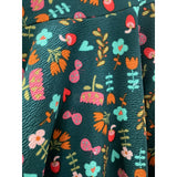 Lularoe Green Floral A-Line Dress