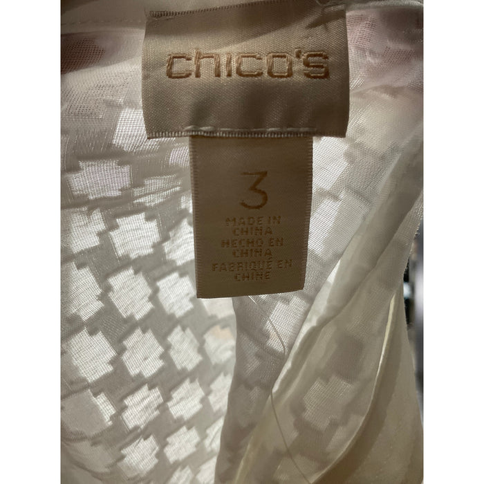 Chico's White Blouse - Size 3