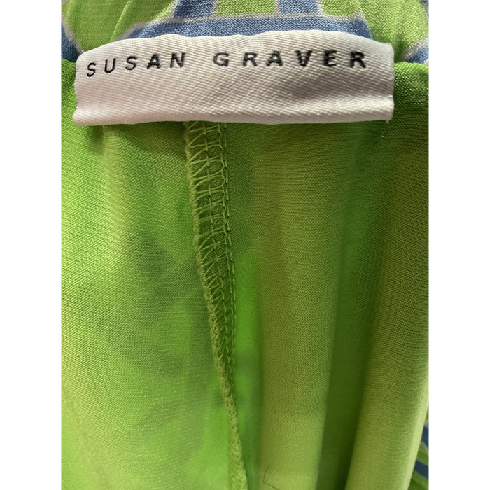 Susan Graver Multicolor A-Line Skirt