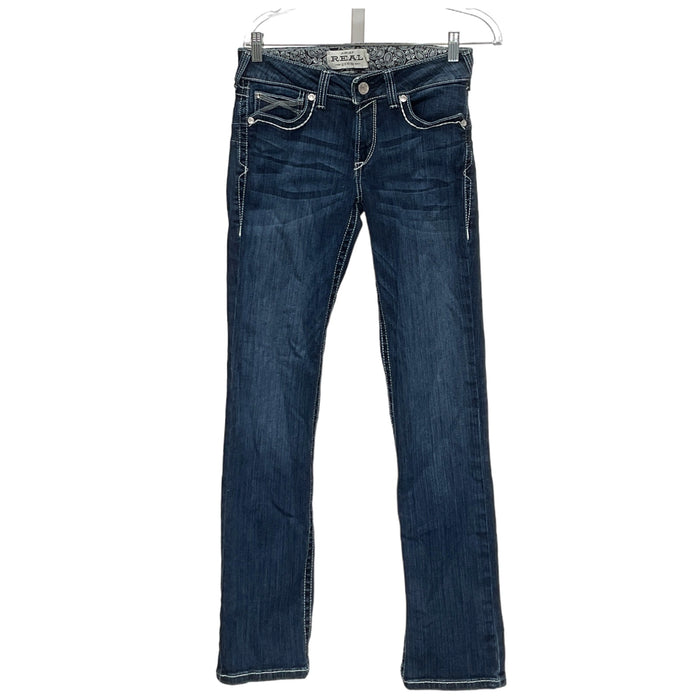 Ariat Blue Women's Ankle Jeans - Size 29