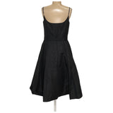 Maggy London Black Wrap Dress - Size 8