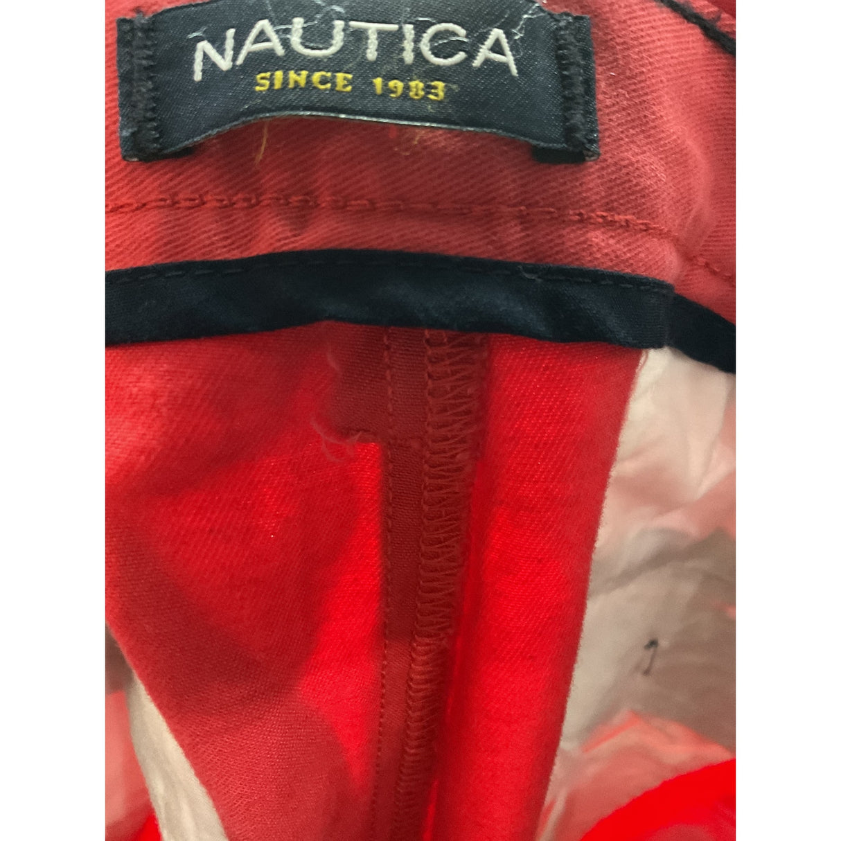 Nautica Men's Red Bermuda Shorts