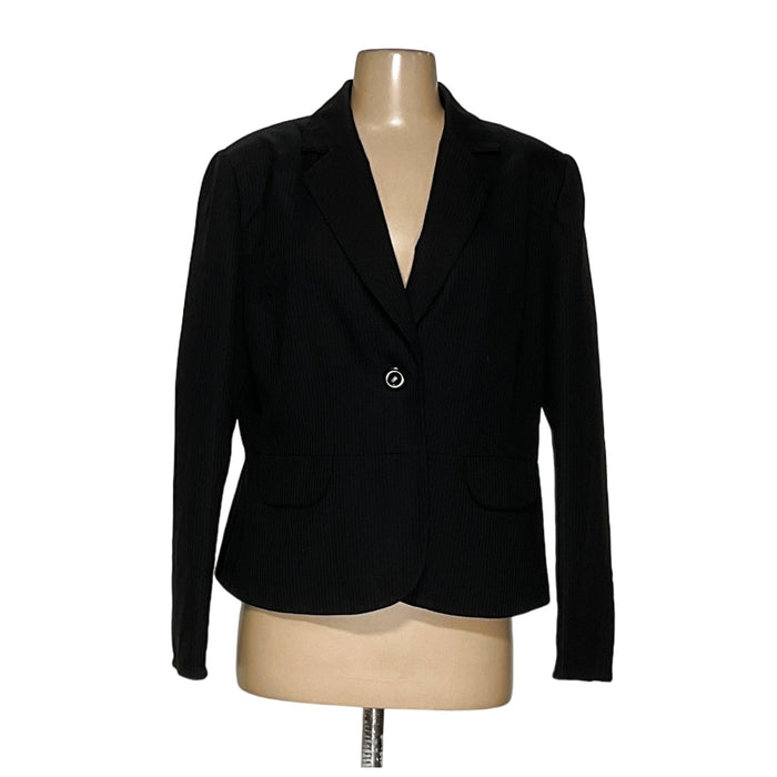 EVAN PICONE Black Blazer - Size 14