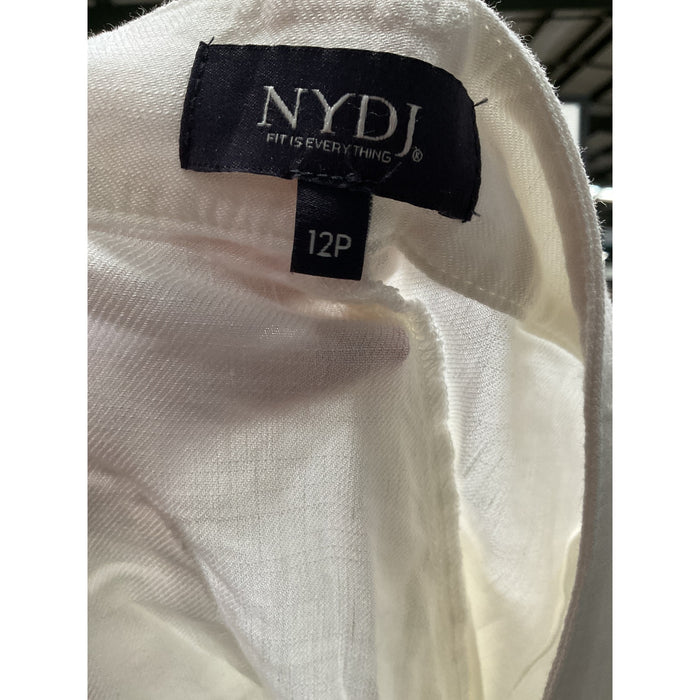 NYDJ White Ankle Pants - Size 12P