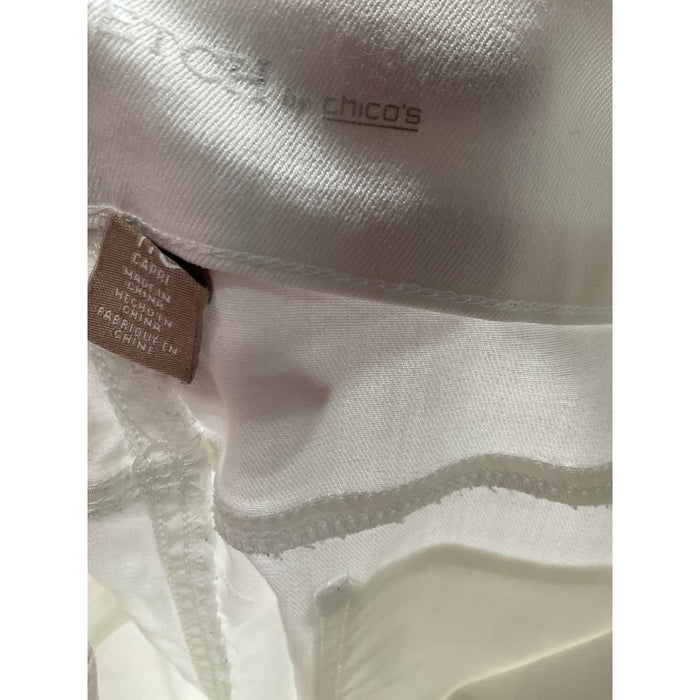 Chico's White Capri Pants - Size 1.5