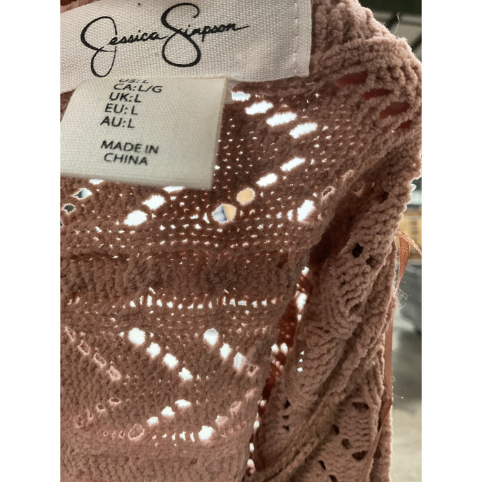 Jessica Simpson Brown Pullover Sweater - Women's Size L