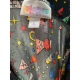 Lularoe Multicolor Geometric A-Line Skirt - Women's Size S