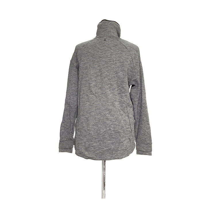 Champion Plus Size Gray Full Zip Sweater