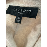 Talbots Wool Blazer - Size 6P (Beige)