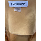 Calvin Klein Yellow Wrap Dress - Size 12