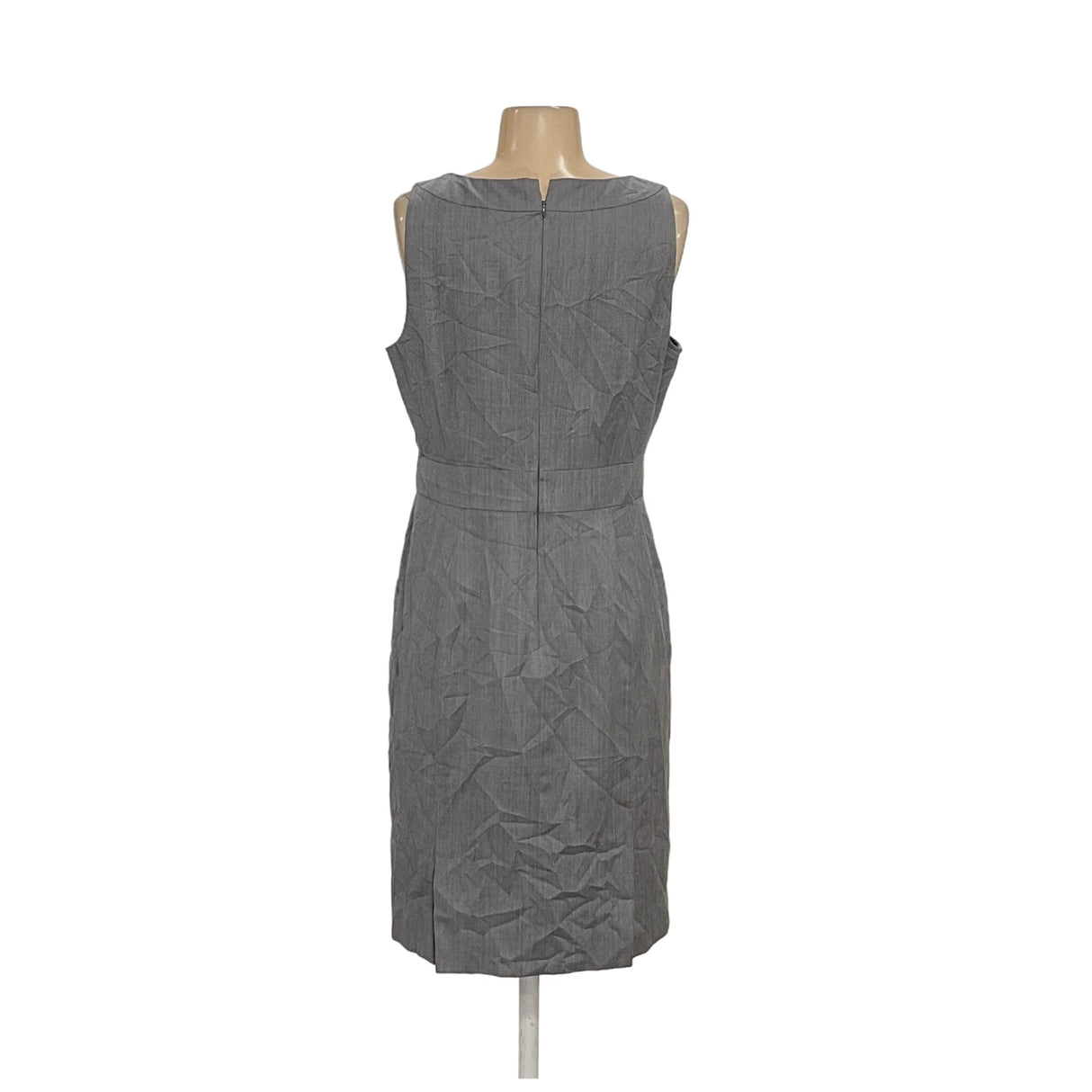 J. Crew Gray Wool Sheath Dress